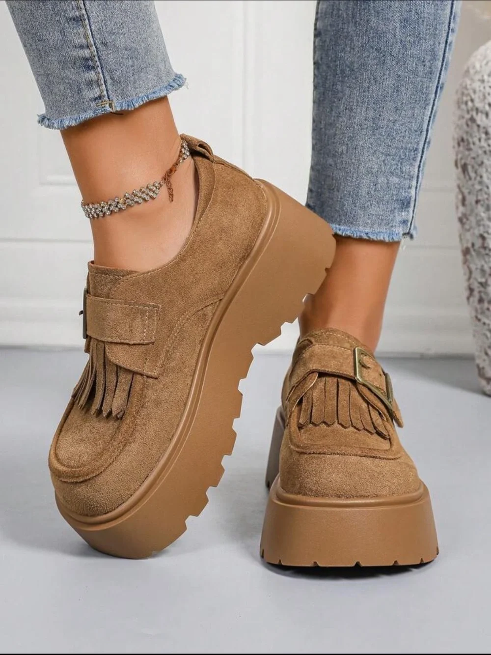 “Fall-Winter” Platform Fringe Kiltie Loafer 2026